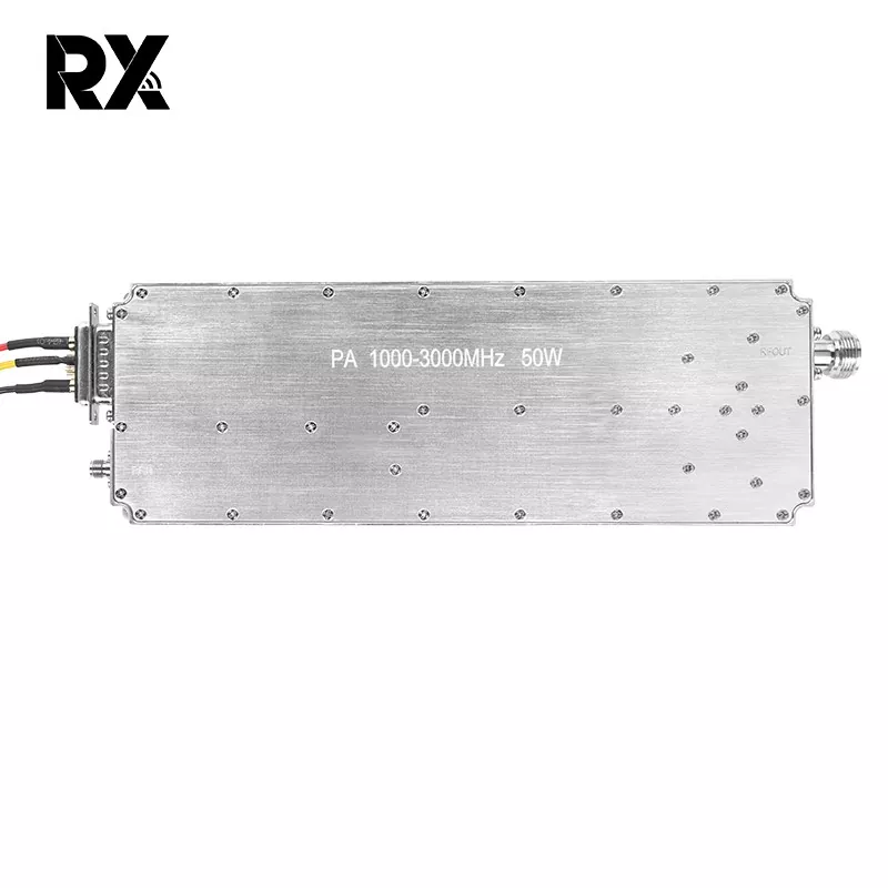 Без цифрового джерела 1000-3000 МГц Підсилювач Power Jammer Module 50W